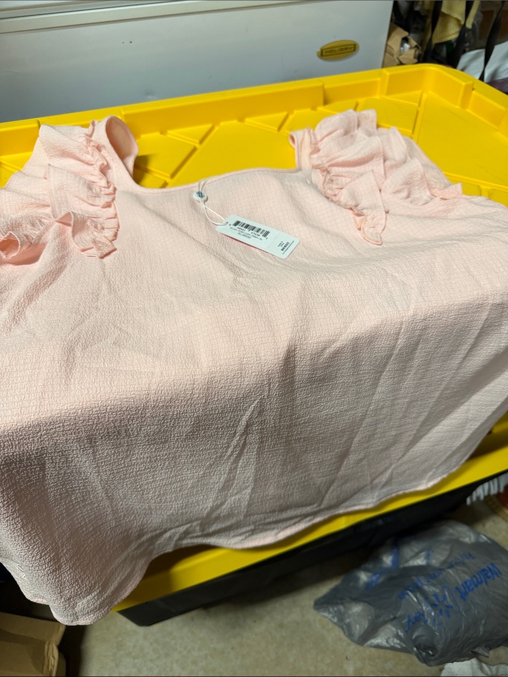 Simply Southetn Pink Ruffle Sleeve Tank